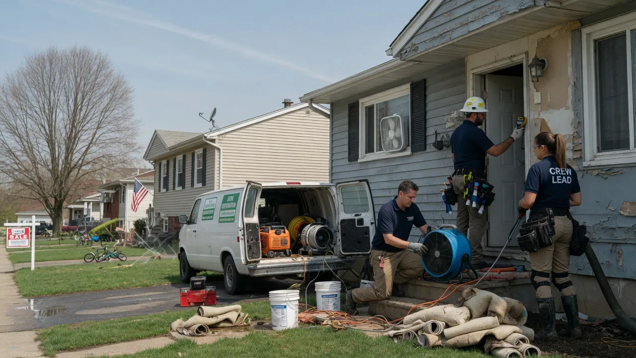 Flood Cleanup in North Waterboro, ME near me